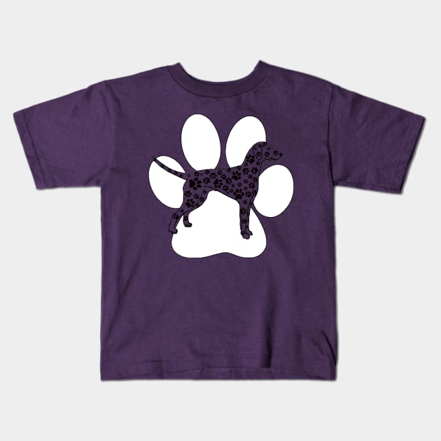 Fun Dalmatian - Purple Kids T-Shirt by CANJ72